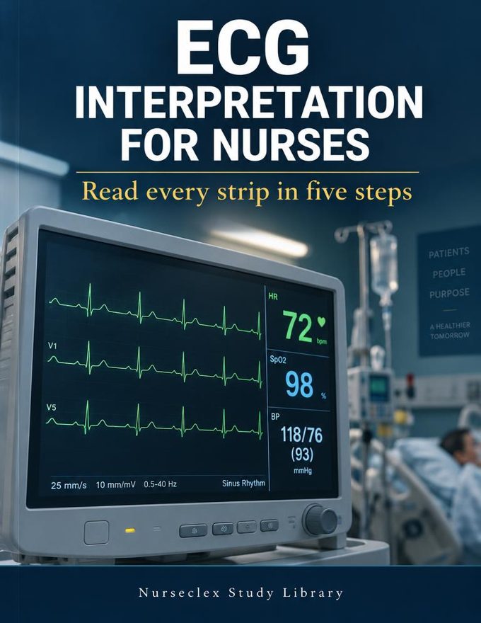 ECG Interpretation for Nurses - Cover